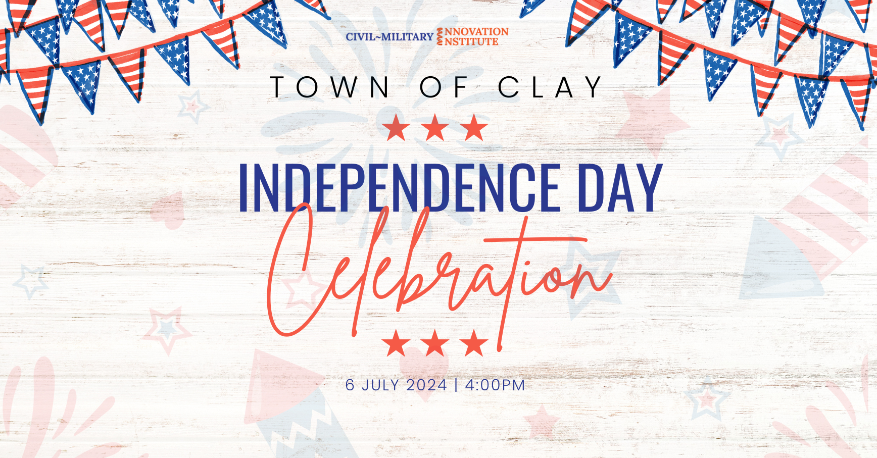 CMI2 presents the Town of Clay Independence Day Celebration