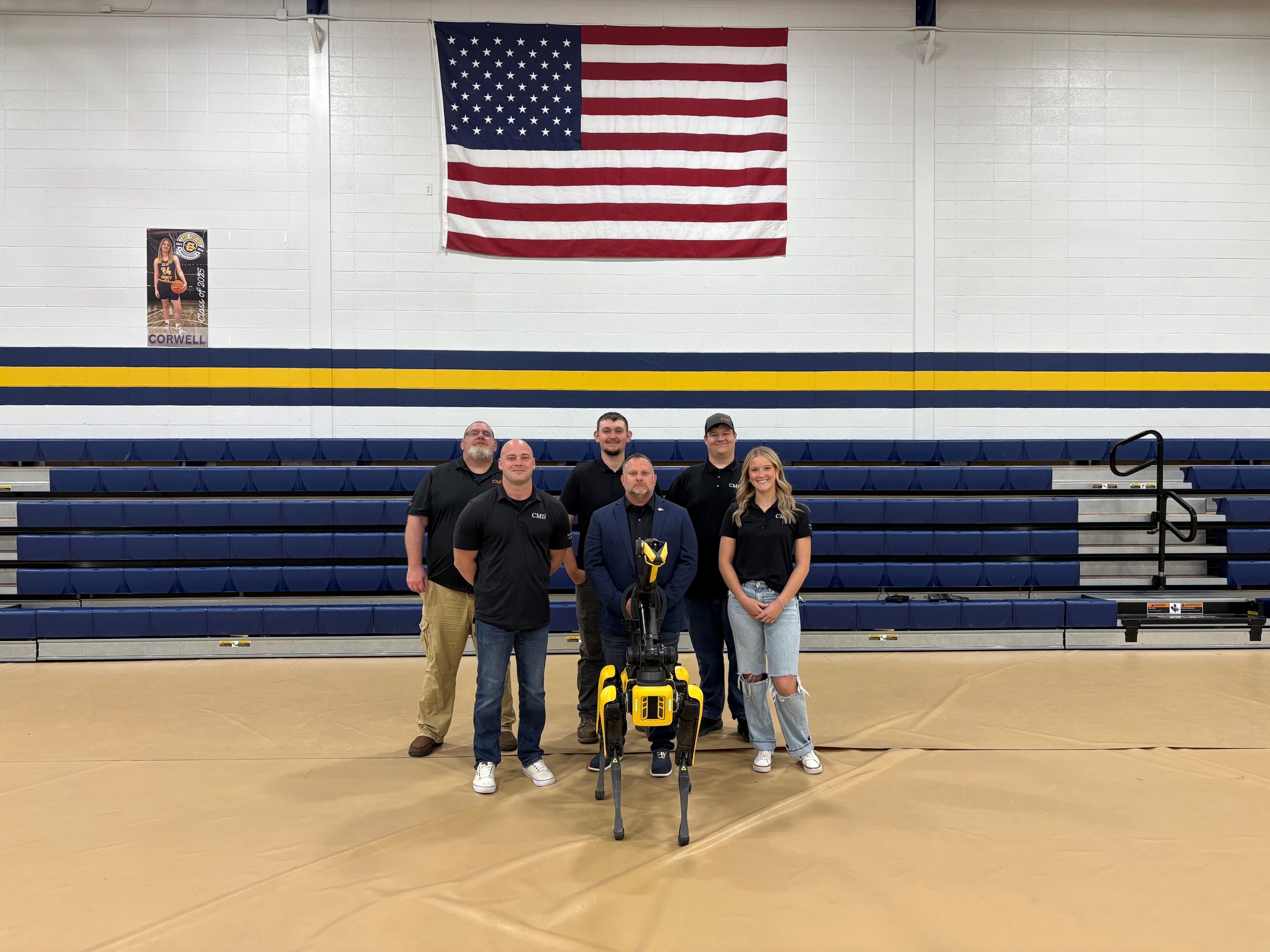 Group photo at Clay County High School
