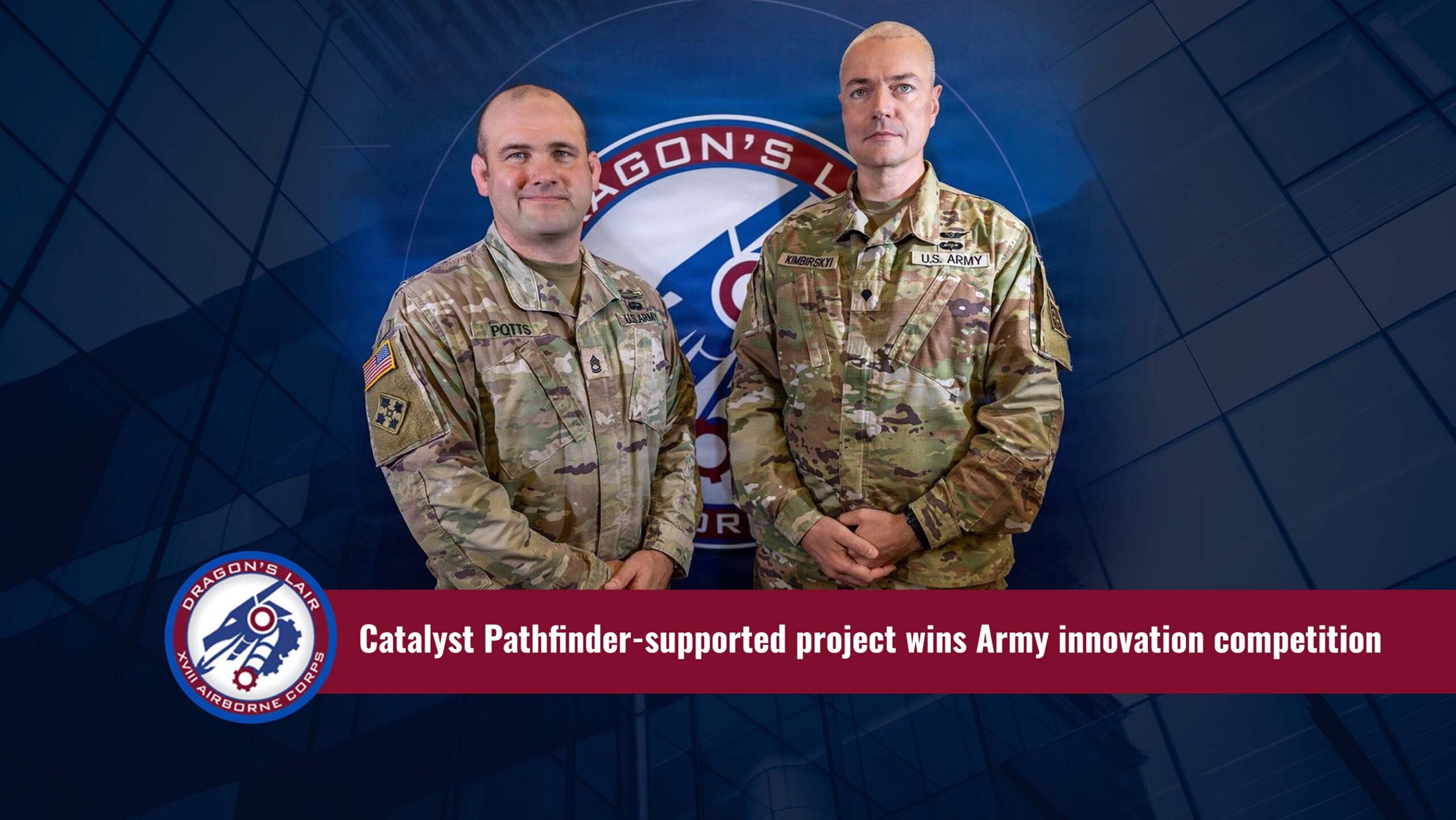 Catalyst Pathfinder-supported project wins Army innovation competition